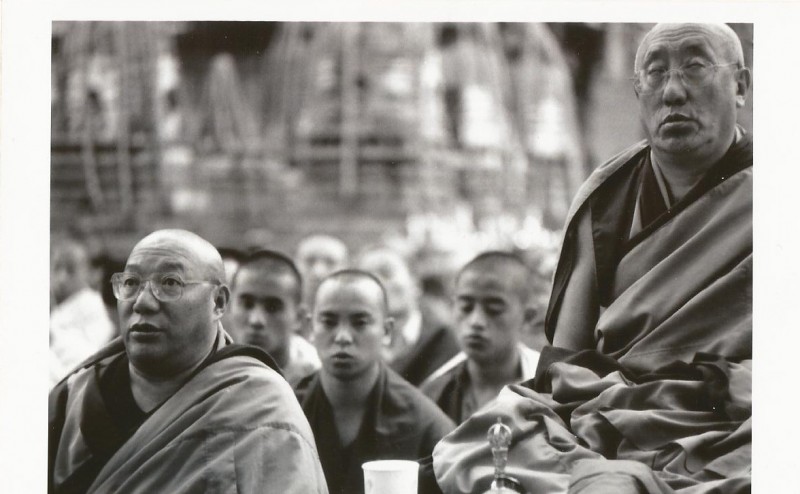 Kyabje Bokar Rinpoche and Khen Rinpoche