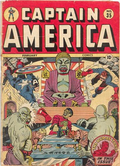 Captain America fights Buddhists